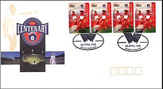 1996 Swans AFL Centenary Cover